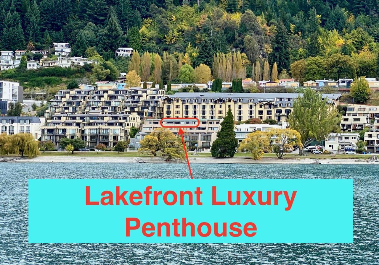 Lakefront Luxury Penthouse Central Queenstown Eksteriør bilde